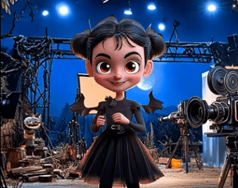 Social_media_video Vampier in de school sfeer animatiebeeld